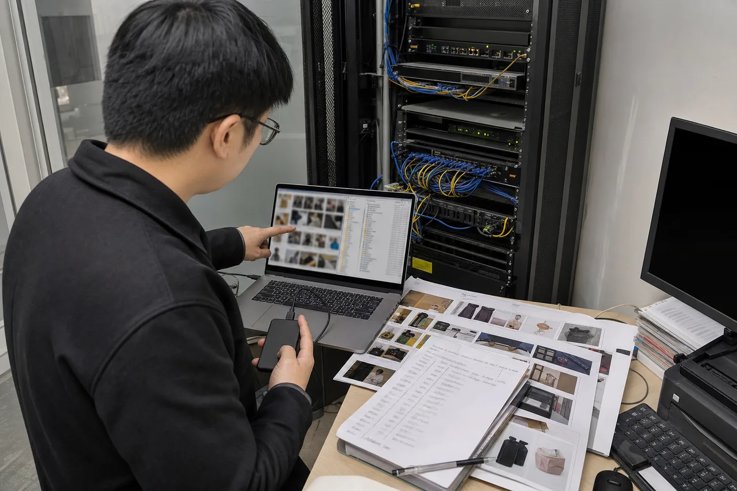 官网迁移到Linux服务器后，产品图片为什么只坏了一部分